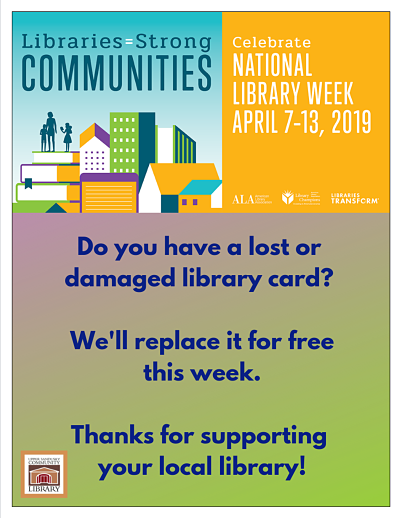 national library week flyer