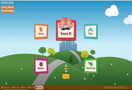 Early world of learning database screen shot